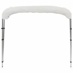 VidaXL Auvent bimini à 3 arceaux Blanc 183x196x137 cm -Entretien véhicules Soldes image 6 92362