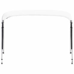 VidaXL Auvent Bimini à 4 arceaux Blanc 243x(230-244)x137 cm -Entretien véhicules Soldes image 6 93140
