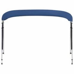 VidaXL Auvent Bimini à 4 arceaux Bleu marine 243x(230-244)x137 cm -Entretien véhicules Soldes image 6 93141